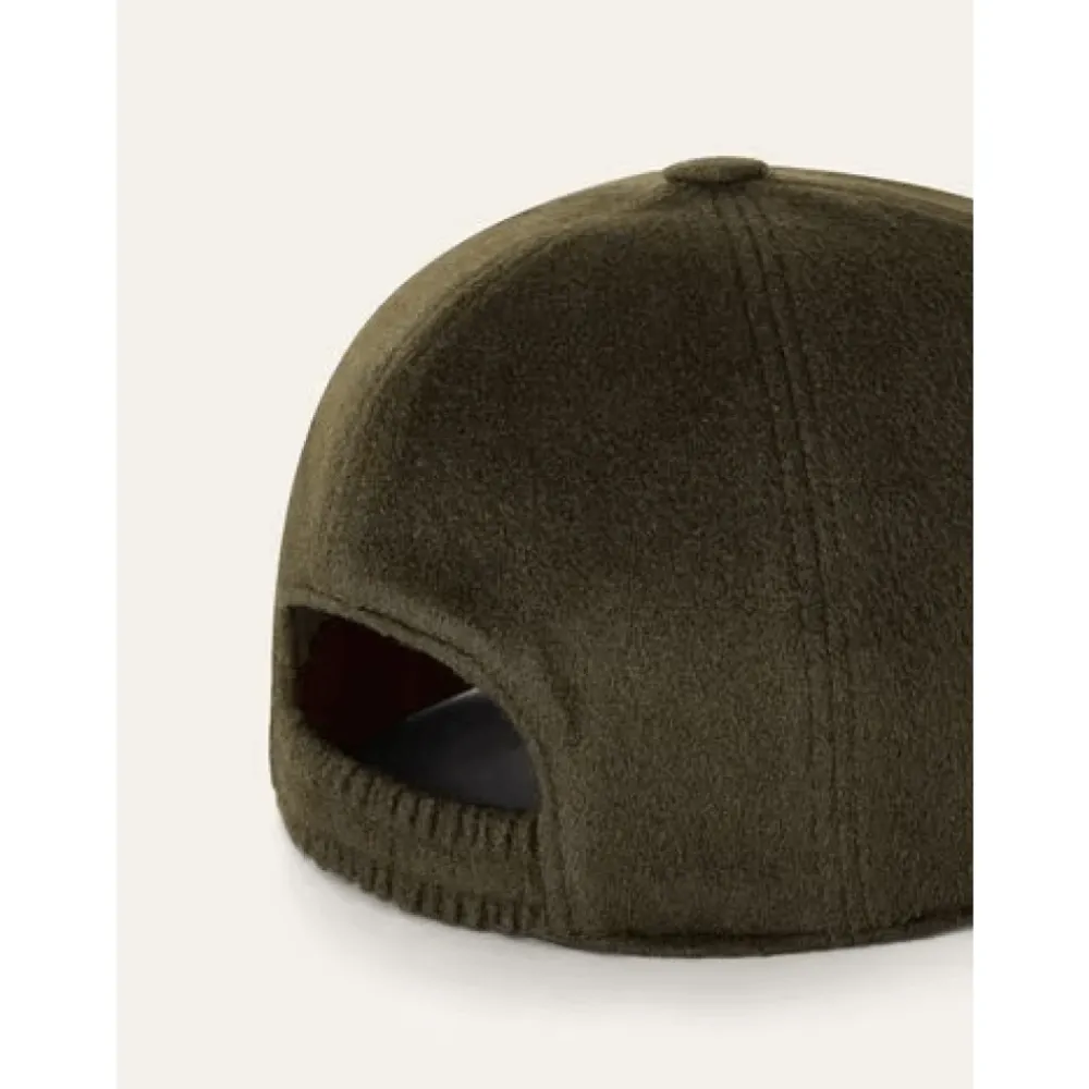 Heren Loro Piana Donkere baseballpet