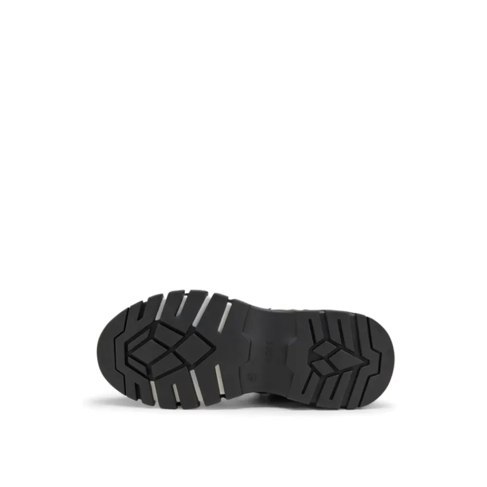 Heren Hugo Donkergroene Wandelschoenen