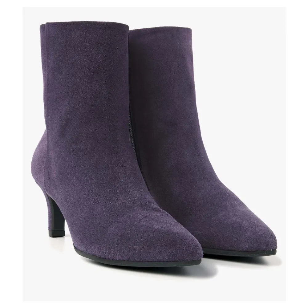 DAMES Via Vai Enkellaarsjes^Donkere Enkellaarzen