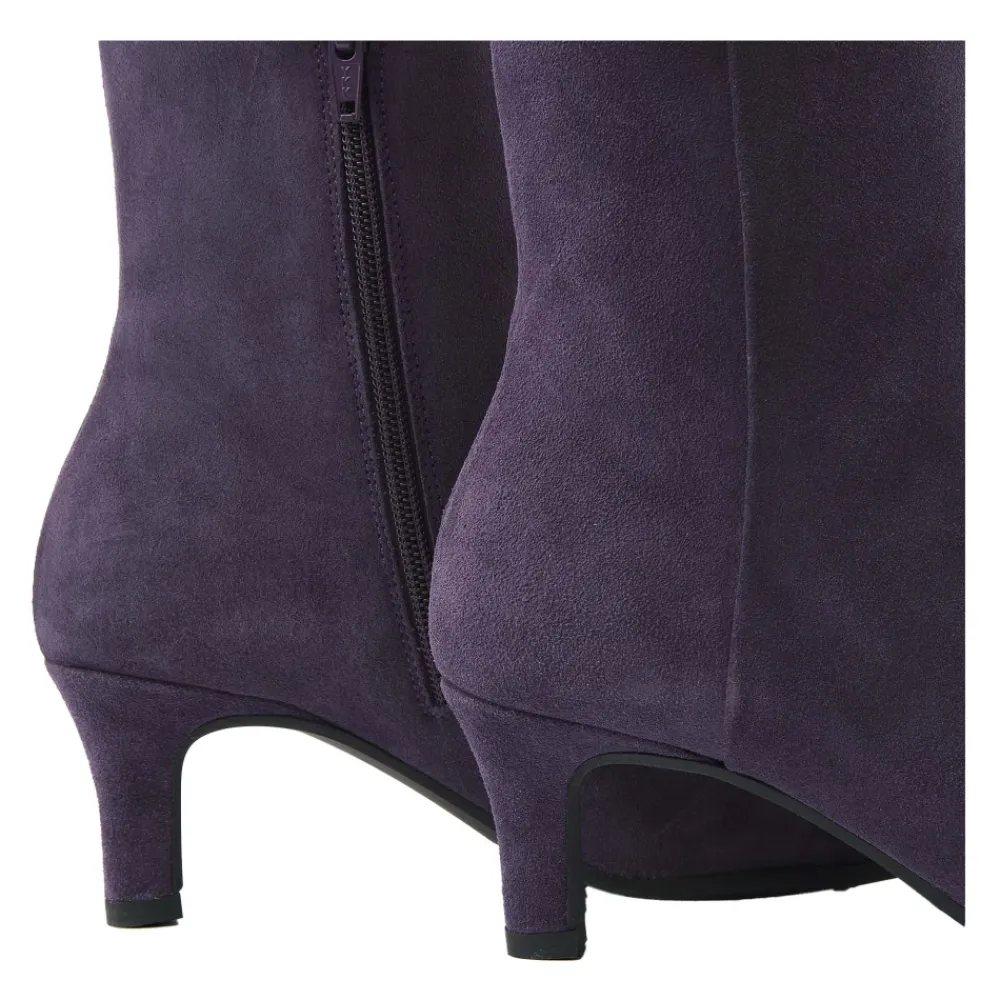 DAMES Via Vai Enkellaarsjes^Donkere Enkellaarzen