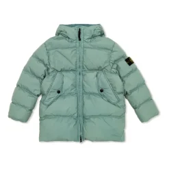 Stone Island Jassen^Donsjack met logo