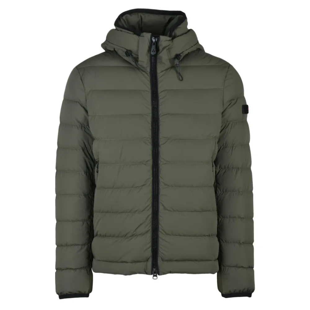 Heren Peuterey Jassen^Donsjack met ritssluiting zakken