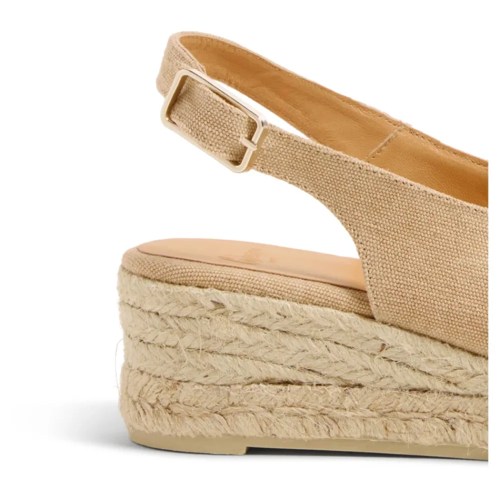 DAMES Castañer Sleehakken^DOSALIA/3/002 5 cm sleehakken