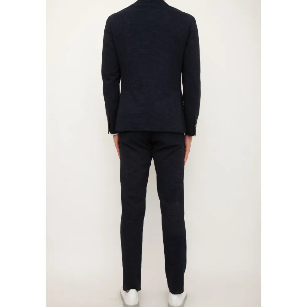 Heren Eleventy Double Breasted Suit Set