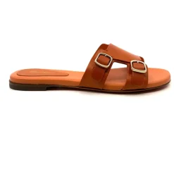 DAMES Santoni Slippers^Double Buckle Sandal