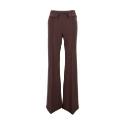 DAMES Elisabetta Franchi Double Crepe Trousers