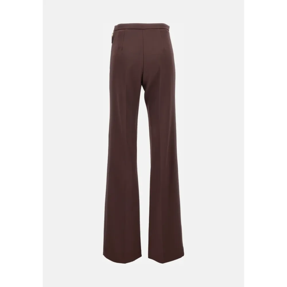 DAMES Elisabetta Franchi Double Crepe Trousers