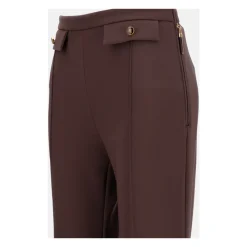 DAMES Elisabetta Franchi Double Crepe Trousers