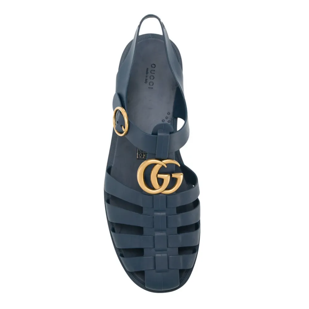 Heren Gucci Sandalen^Double G Sandal