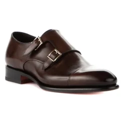 Heren Santoni Instappers & Slip Ons|Nette Schoenen^Double Monks Business Schoenen