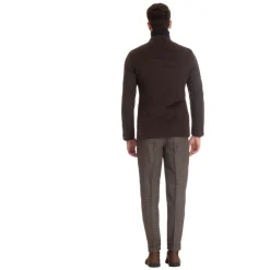 Heren Tagliatore Double-Breasted Wollen Jas