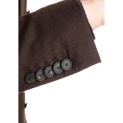 Heren Tagliatore Double-Breasted Wollen Jas