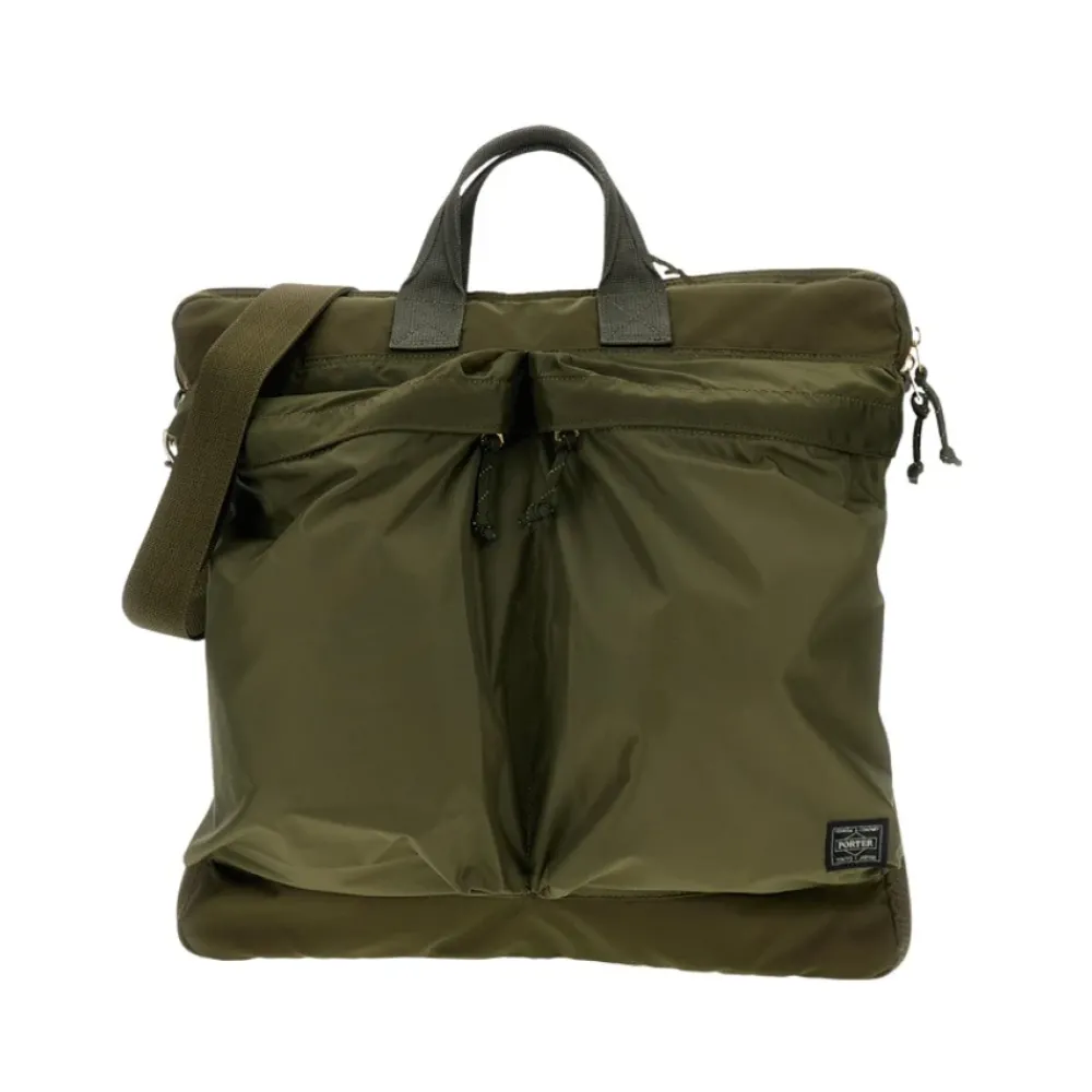 Heren Porter-Yoshida & Co. Tassen^Double-Pocket Rugzak