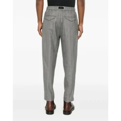 Heren White Sand Drawstring Broek