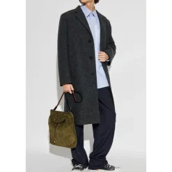 Heren Maison Margiela Broeken^Drawstring wollen broek