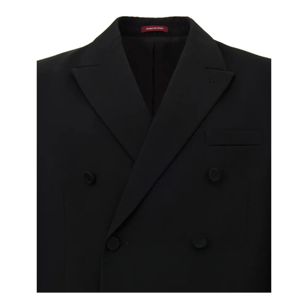 Heren Gucci Kostuums^Dubbelbreasted pak in