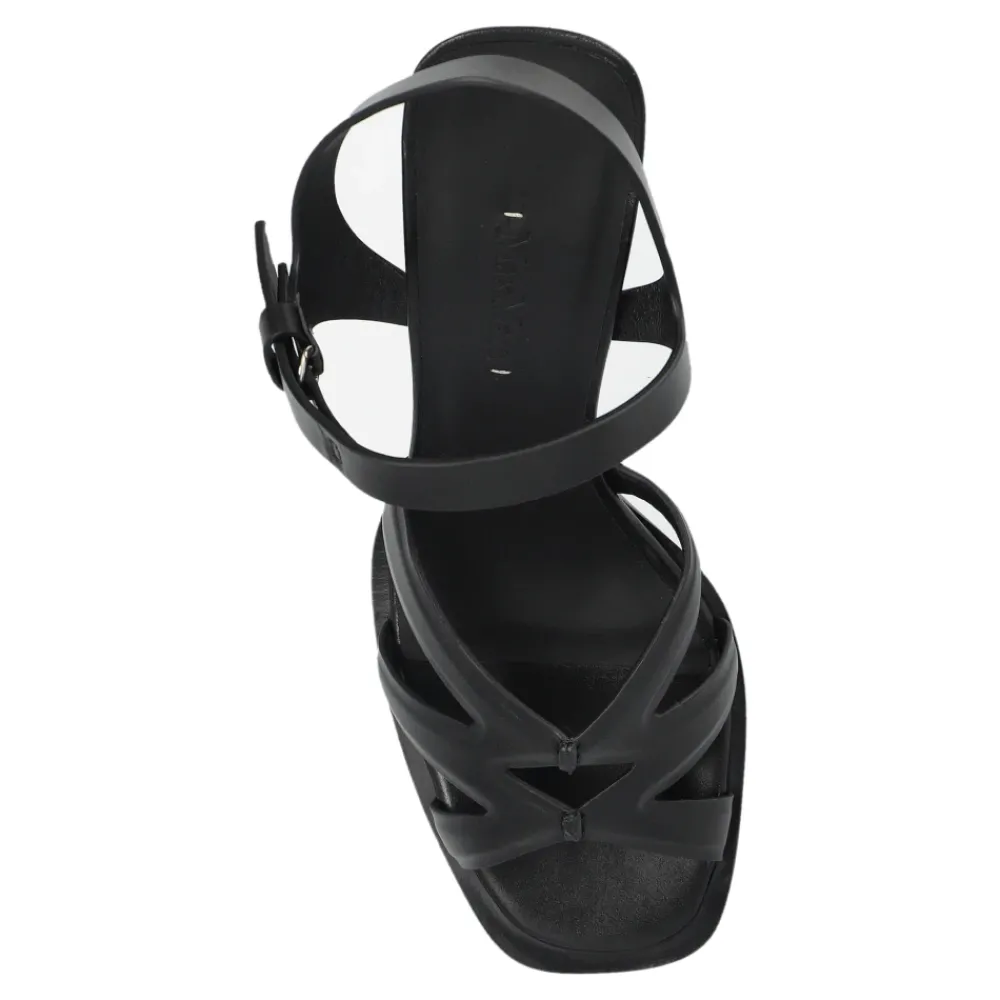 DAMES Max Mara Sandalen^Dubbele hoge sandalen met hak