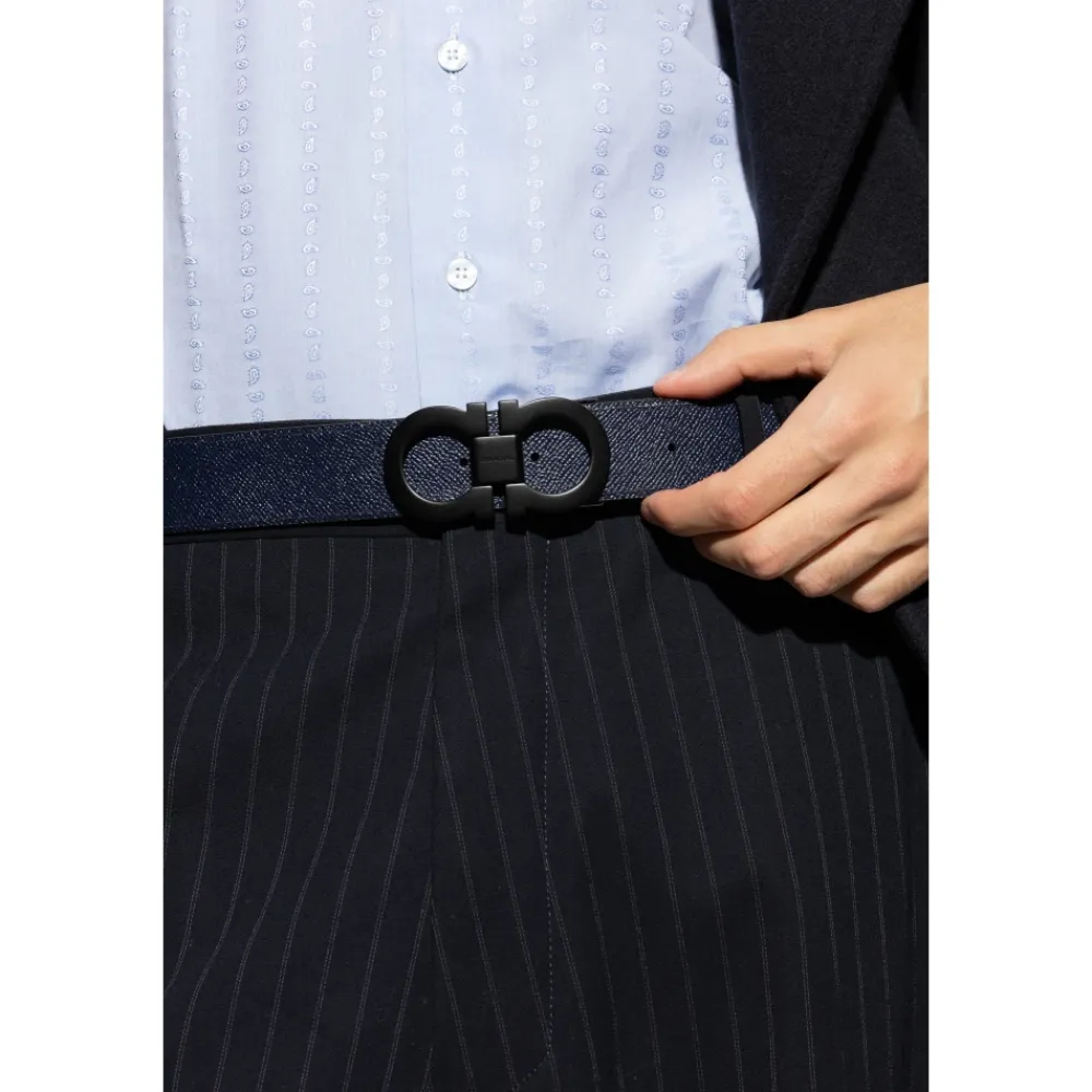 Heren Ferragamo Dubbelzijdige riem