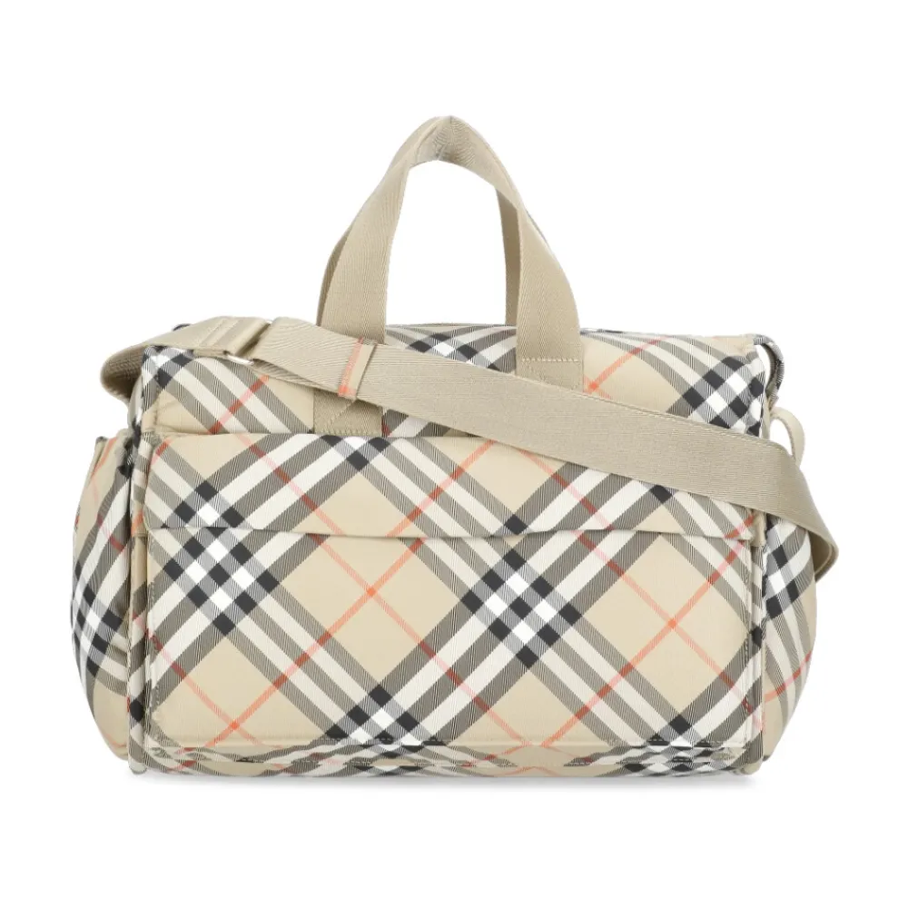 DAMES Burberry Weekendtassen^Duffel Bag met Ruitpatroon