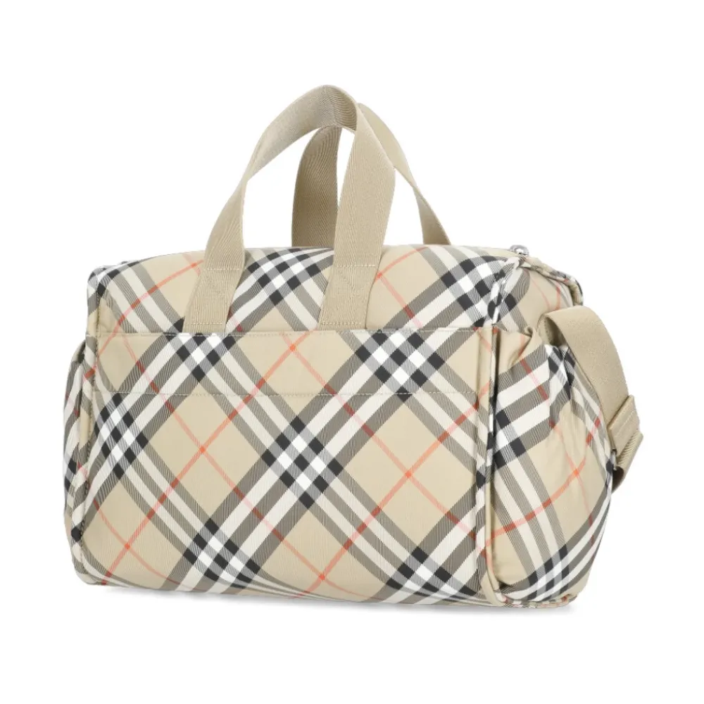 DAMES Burberry Weekendtassen^Duffel Bag met Ruitpatroon