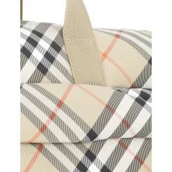 DAMES Burberry Weekendtassen^Duffel Bag met Ruitpatroon