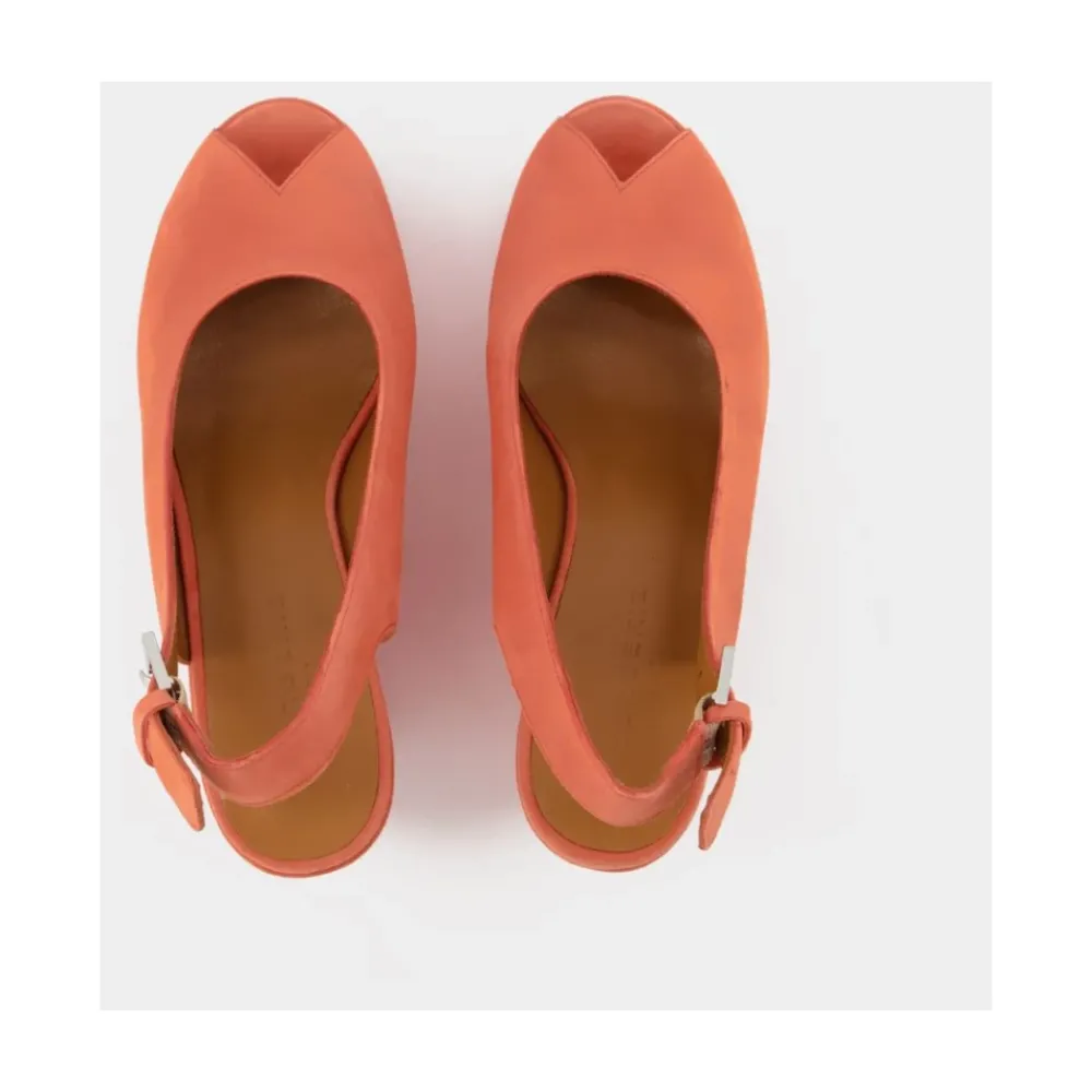 DAMES Clergerie Sleehakken^Dylan9 sandalen in leer