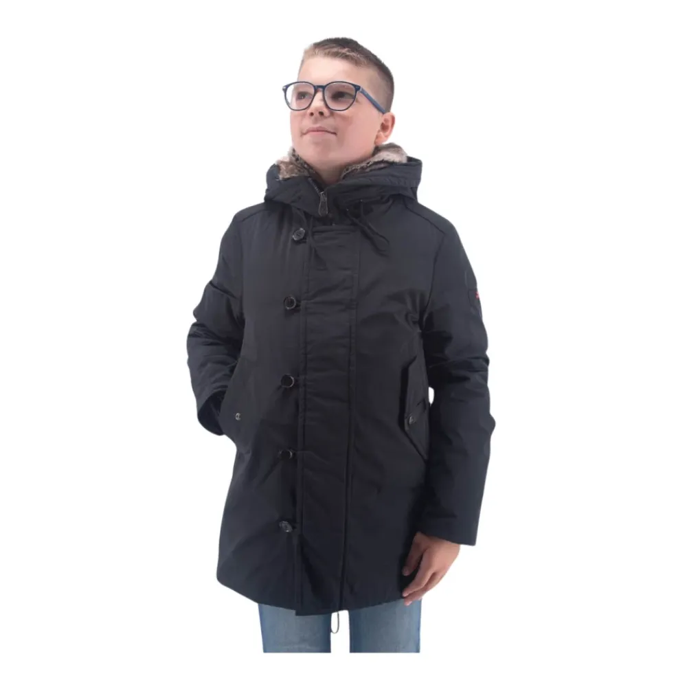 Peuterey Ecofur Collar Puffer Parka