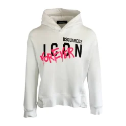 DAMES Dsquared2 Hoodies & Sweatvesten^Eeuwige Icoon - te Hoodie