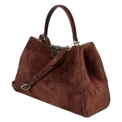 DAMES Tory Burch Handtassen^Eleanor Suede Satchel