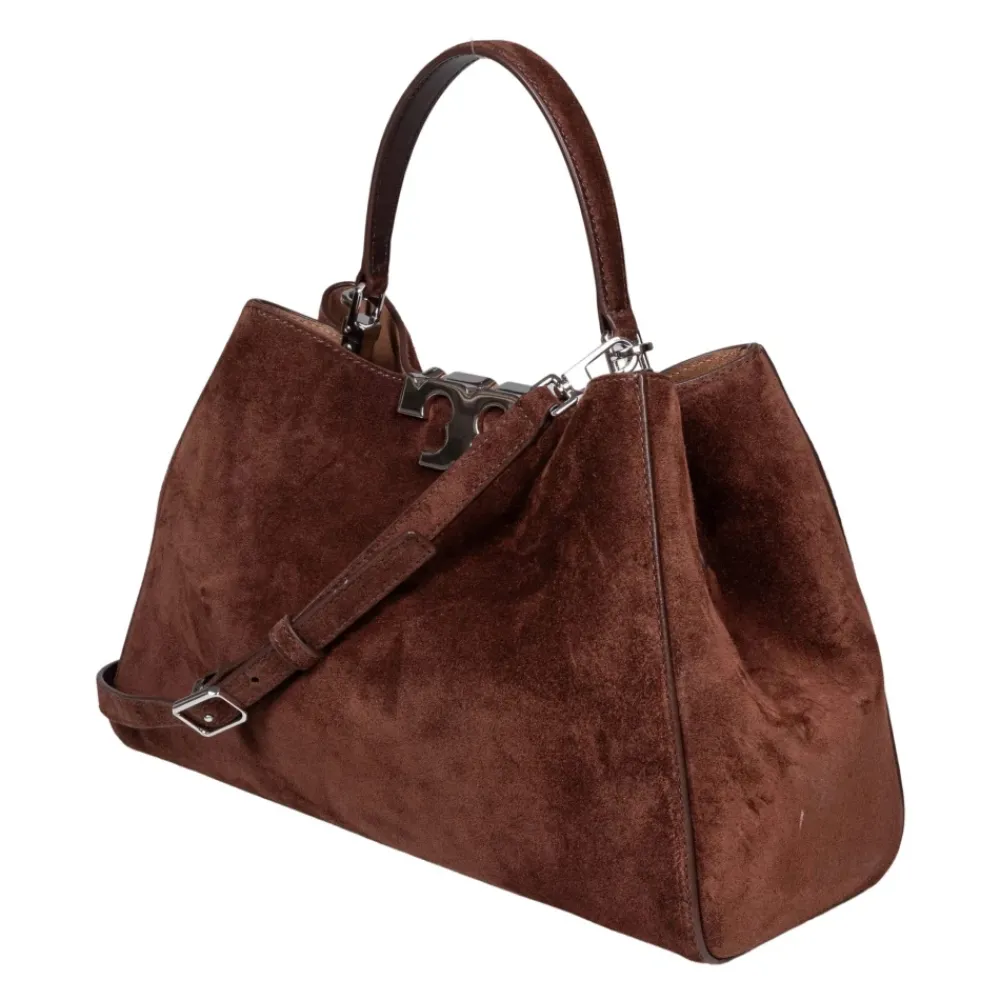 DAMES Tory Burch Handtassen^Eleanor Suede Satchel