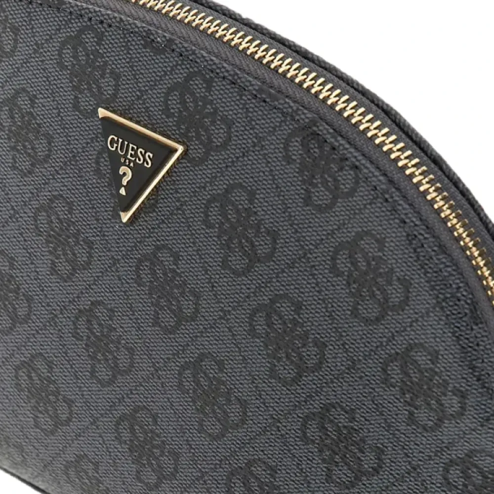 DAMES Guess Toilettassen^Elegant Logo Print Beauty Accessory