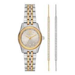 DAMES Michael Kors Elegant Zilveren Lexington Geschenkset