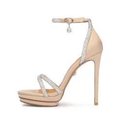 DAMES Kazar Sandalen^Elegante Avond Sandalen met Versierde Bandjes