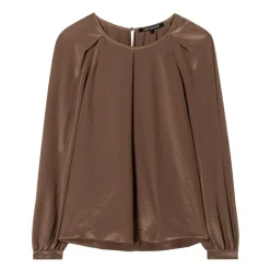DAMES Luisa Cerano Elegante Blouse met Unieke Stijl