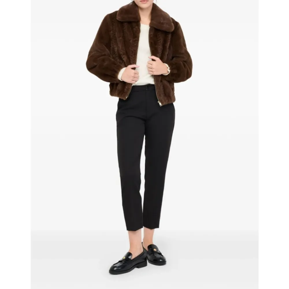 DAMES Liu Jo Elegante Chocolade Jas AW25