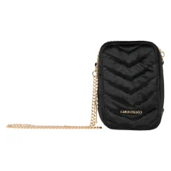 DAMES Carlo Colucci Heuptassen^Elegante Fluweel Schoudertas