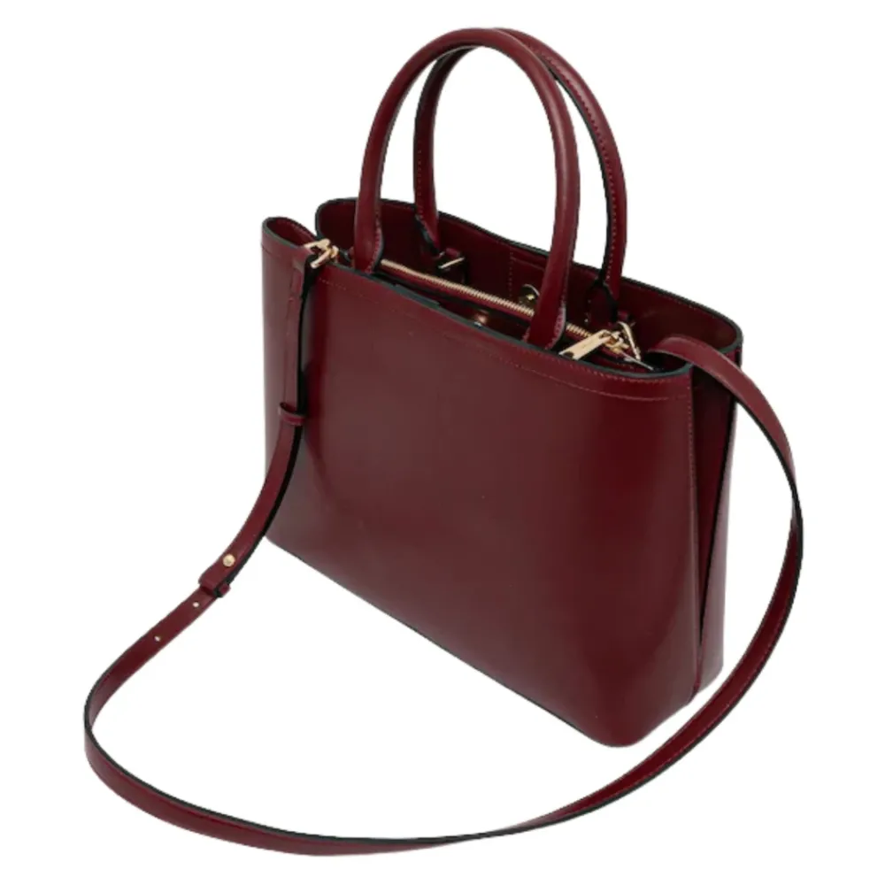DAMES Twinset Handtassen^Elegante Functionele Handtas Bordeaux