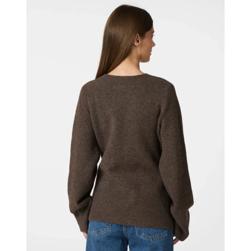 DAMES Neo Noir Elegante gebreide vest met V-hals