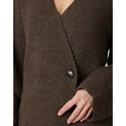 DAMES Neo Noir Elegante gebreide vest met V-hals