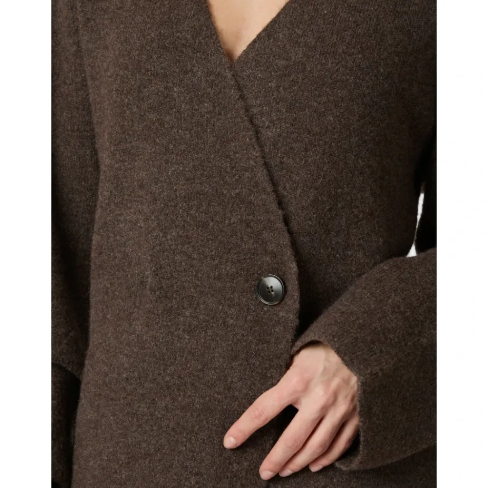 DAMES Neo Noir Elegante gebreide vest met V-hals