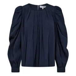 DAMES Co'Couture Blouses^Elegante Geplooide Blouse