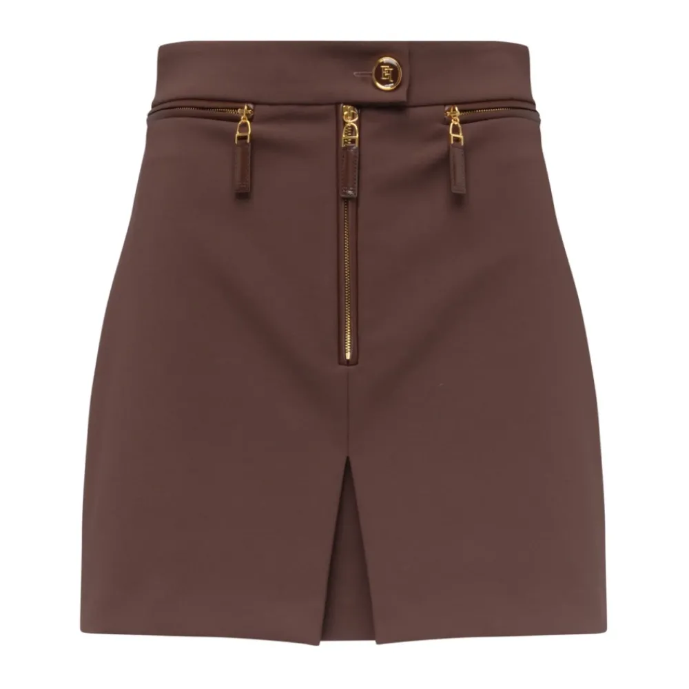 DAMES Elisabetta Franchi Elegante GONNA Rok voor Vrouwen