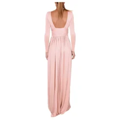 DAMES Elisabetta Franchi Elegante Lange Jurk met Open Rug