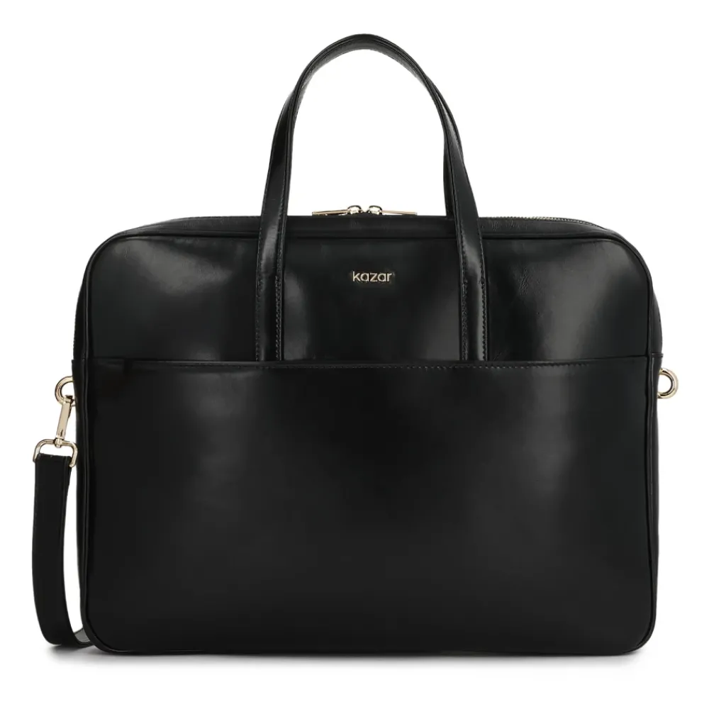DAMES Kazar Laptoptassen^Elegante leren laptoptas