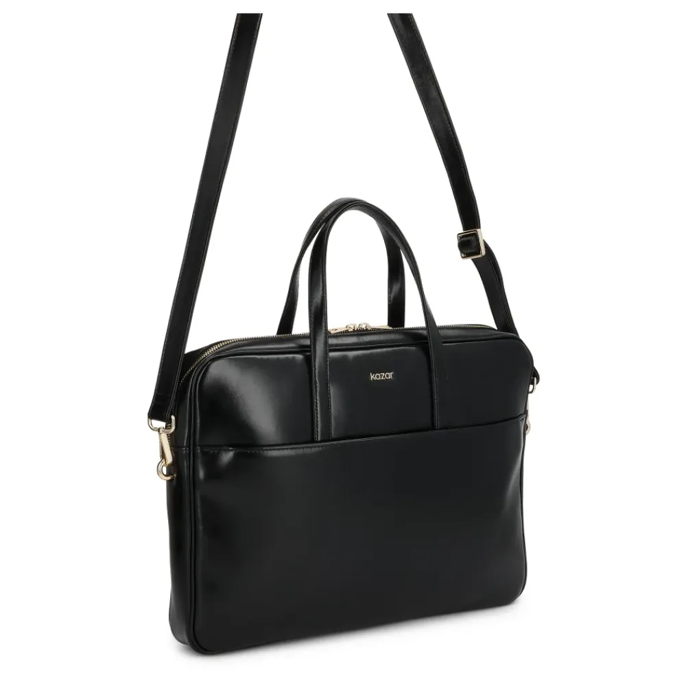 DAMES Kazar Laptoptassen^Elegante leren laptoptas