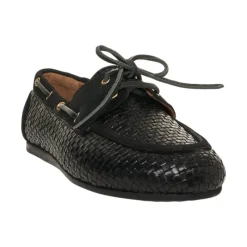 DAMES Billi Bi Elegante Leren Mocassins Nero AW25