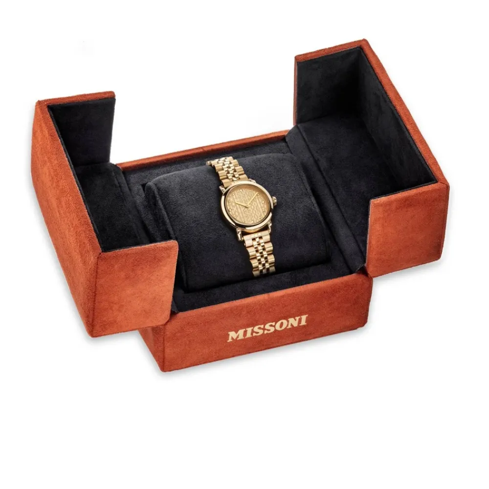 DAMES Missoni Horloges^Elegante Mini Monogram Horloge