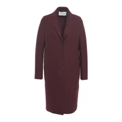 DAMES Harris Wharf London Elegante Minimalistische Wollen Jas AW25