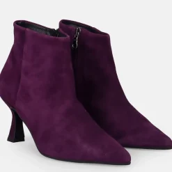 DAMES Sangiorgio Enkellaarsjes^Elegante e Suède Enkellaarzen