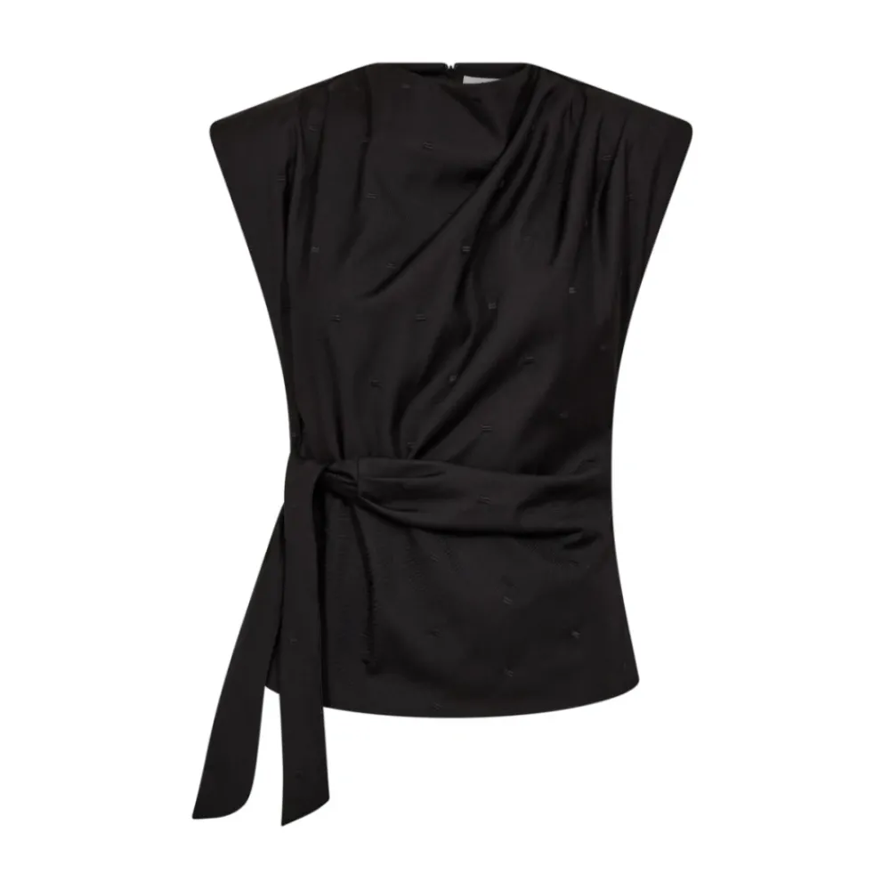 DAMES Co'Couture Elegante Plooi Top